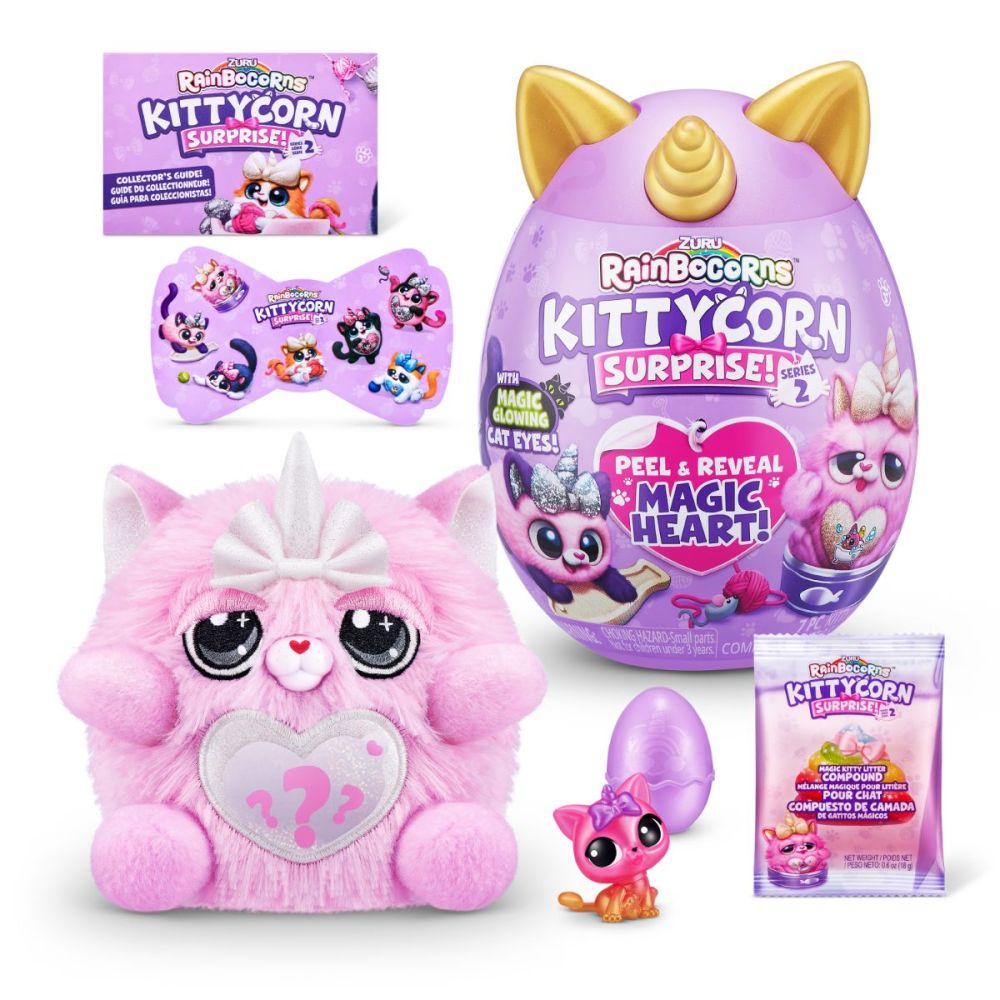 Плюшена играчка изненада, Rainbocorns, Коте S2