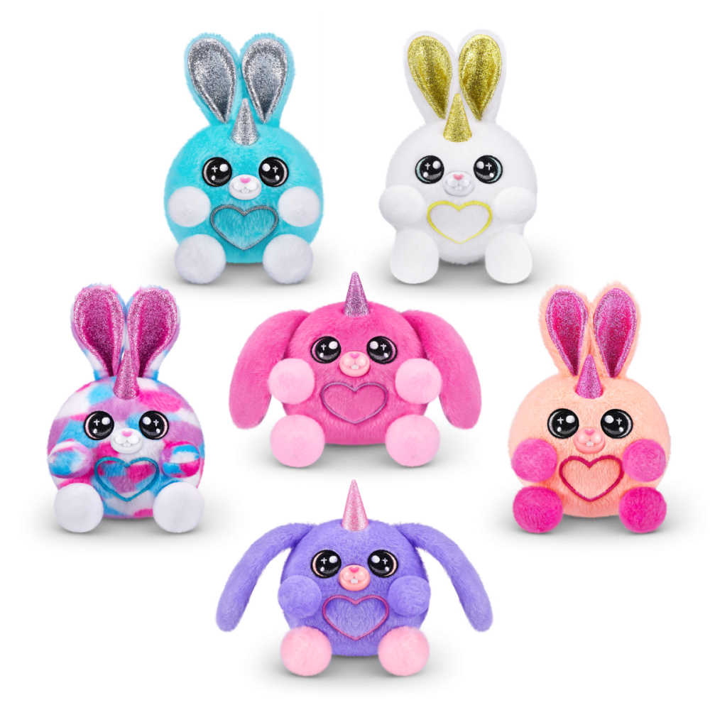 Плюшена играчка изненада, Rainbocorns, Зайче S2