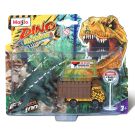 Комплект количка и фигурка динозавър Maisto, Dino Adventure, Кафява