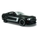 Количка Maisto Ford Mustang Boss 302, 1:24, Матово черно