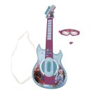 Електронна китара Lexibook, със светлини, звуци, очила и микрофон, Disney Frozen