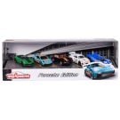 Комплект 5 метални колички, Majorette, Porsche Edition