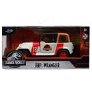 Метална количка, Jada, Jurassic World, Jeep Wrangler, 1:32