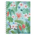 Тетрадка с квадратчета и спирала, A5, Herlitz, Ladylike Jungle, 100 листа