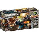 Комплект Playmobil Dino Rise - Трицератопс - Битката за легендарния камък