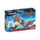 Комплект Playmobil Dragons - Надпревара с дракони: Astrid и Stormfly