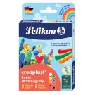 Комплект пластилин, Pelikan, Creaplast, 8 цвята