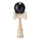 Дървена играчка за сръчност Kendama, Черна, 18 см