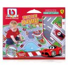 Килимче със занимания и количка Ferrari, Bburago Junior, 100x70 см