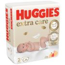 Памперси Huggies, Extra Care Convi, Размер 2, 3-6 кг, 24 бр.
