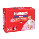 Памперси тип гащички Huggies Jumbo, Размер 5, 12-17 кг, 34 бр.