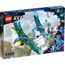 LEGO® Avatar -  Първият банши полет на Джейк и Нейтири (75572)