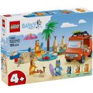 LEGO® Bluey - Пътуване до плажа със семейната кола на Блуи (11202)