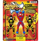 Комплект 3 гъвкави фигурки Jaru, Ninja Force