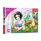 Пъзел Trefl 200 части, Снежанка и 7-те джуджета, Disney Princess