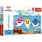 Пъзел Trefl 30 части, Подводният свят на акулите, Baby Shark