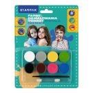 Комплект за рисуване на лице, Starpak, Животни, 8 цвята