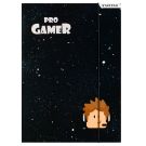 Папка А4 с ластик, Starpak, Pro Gamer, Черна