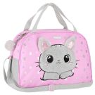 Спортна чанта за рамо, Starpak, Kitty Plush, Розова