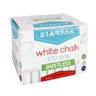 Комплект тебешири, Starpak, 100 броя, Бели