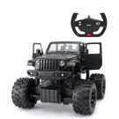 Кола с дистанционно управление, Rastar, Jeep Wrangler, 1:14, Черен