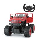 Кола с дистанционно управление, Rastar, Jeep Wrangler, 1:14, Червен