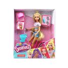 Комплект за игра с кукла и велосипед, Dreameez