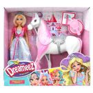 Комплект за игра с кукла и кон, Dreameez