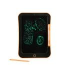 Цифров таблет LCD, за писане и рисуване, Edu Sun, 10.5 инча, Черно-Оранжев