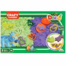 Пясък за моделиране, Crafy, Светът на Динозаврите, 250 гр