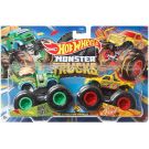 Комплект от 2 коли Monster Truck, Hot Wheels, Bins of Steel и All Fried up, 1:64, HLT64