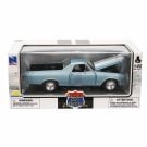 Метален автомобил, New Ray, 1970 Chevrolet El Camino SS, Син, 1:25