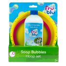 Комплект разтвор за сапунени балони, Fru Blu, Hoop, 0,4 л