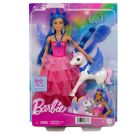 Кукла принцеса Barbie с еднорог, HRR16