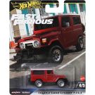 Метална количка, Hot Wheels, Fast and Furious, Toyota Land Cruiser FJ43, HRT96