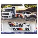 Автовоз с количка Hot Wheels, Car Culture, Toyota Off-Road Pickup Truck и Fleet Street Truck, HRV39