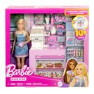 Комплект за игра с кукла Barbie, Coffee Shop, HXN94