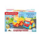 Бебешка играчка Малкия Строител - Весели колички