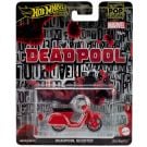 Метален скутер, Hot Wheels Premium, Pop Culture, Deadpool Scooter, JBL70