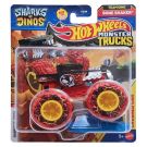 Количка Hot Wheels, Monster Truck, Shark vs Dinos, Bone Shaker, JCD91