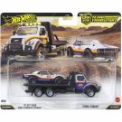 Автовоз с количка Hot Wheels, Car Culture Team Transport, 67 Off Road Tout-Terrain Camaro и Terra-Torque, JHX93