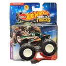 Количка Hot Wheels, Monster Truck, Leading Legend, Crushed Car, Snake Bite, JHY52