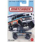 Метална количка, Matchbox, 1968 Dodge D-200, JJR48