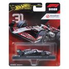 Метална състезателна количка, Hot Wheels, Formula 1, MoneyGram Haas F1 Team (#31), JKD78