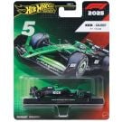 Метална състезателна количка, Hot Wheels, Kick Sauber 2025, Formula 1 Team 5, JKD89
