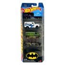 Комплект 5 колички Hot Wheels, Batman, JKG08