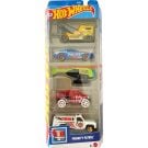 Комплект 5 колички Hot Wheels, Priority Patrol, JKG09