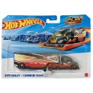 Комплект камион с ремарке, Hot Wheels, Track Fleet, Hype Hauler, JKP35