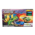 Комплект 2 писти с 2 колички, Teamsterz, Turbo City, Dino Clash