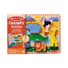 Дървен пъзел, Melissa & Doug, Сафари Животни, 8 части